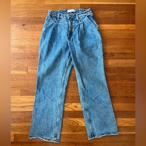 A&F 90s Relaxed High Rise Jean Curve Love